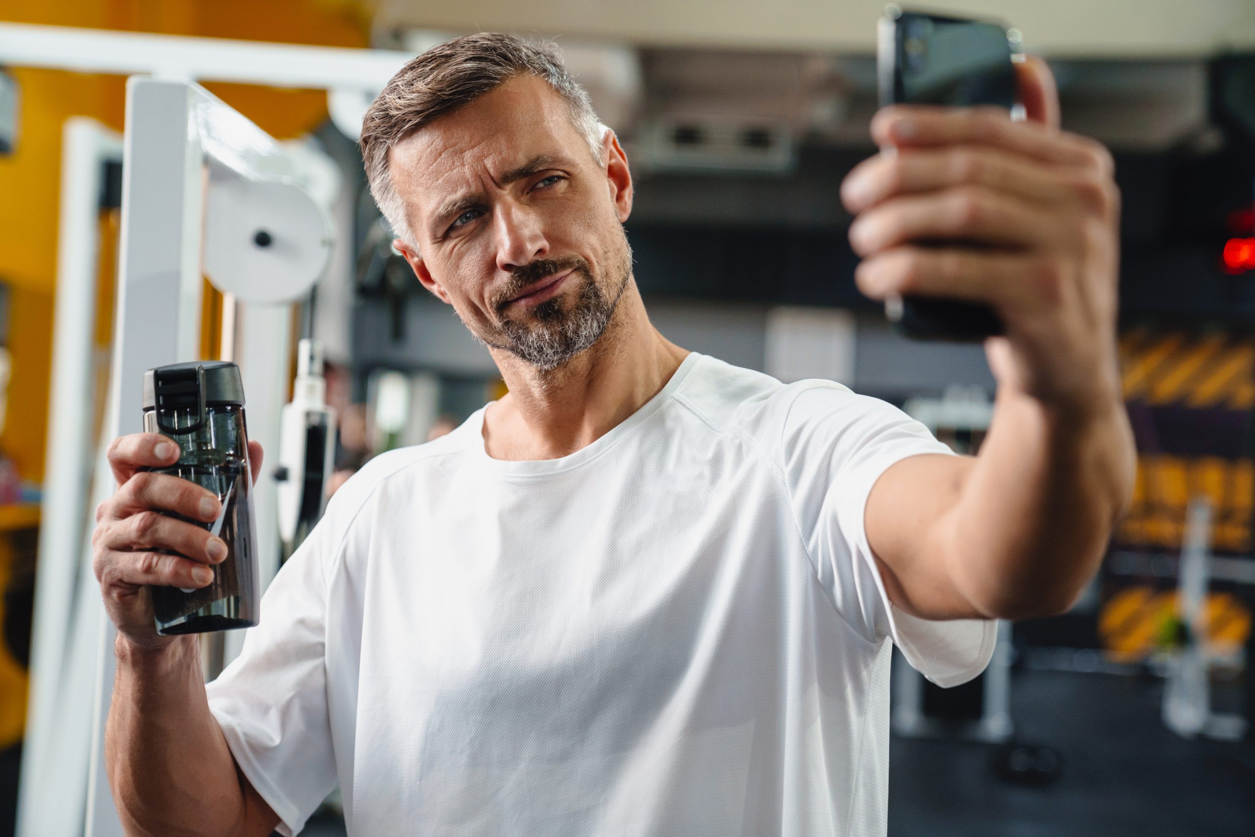Gym Male Selfie